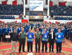 Danrem 043/Gatam Berikan Materi Wawasan Kebangsaan Kepada 4.000 Mahasiswa Baru Unila Tahun 2025