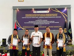 Kanwil Ditjenpas Lampung Teken MoU dengan Empat Perguruan Tinggi untuk Perkuat Pembinaan Pemasyarakatan