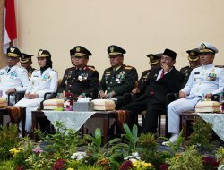 Danrem 043/Gatam Bersama Forkopimda Provinsi Lampung Ikuti Upacara dan Detik-Detik Proklamasi HUT Ke-80 Kemerdekaan RI Tahun 2025