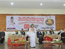 Wali Kota Eva Dwiana Menghadiri Lomba Nasi Tumpeng Dalam Rangka Hari Ulang Tahun (HUT) ke-80 Republik Indonesia 2025
