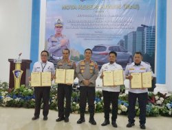 Ditlantas Polda Lampung Inisiasi MoU Uji Emisi, Dorong Udara Bersih dan Masyarakat Sehat