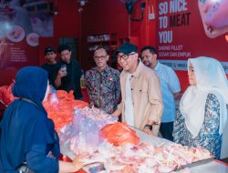 Tinjau Pasar Natar, Gubernur Mirza Temukan Harga Minyak Goreng Lebih Tinggi dari HET