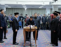 Pelantikan 62 Pejabat Administrator dan 34 Pejabat Fungsional untuk Perkuat Birokrasi di Lingkungan Pemerintah Provinsi Lampung