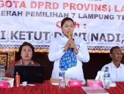 Anggota DPRD Lampung Ni Ketut Dewi Nadi Gelar Sosialisasi PIP-WK Di Kampung Rama Dewa Seputih Raman