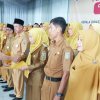 Kadisdikbud Lampung Kukuhkan Satgas GLS dan Dharma Wanita Persatuan Wilayah IV