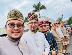 Anggota DPRD provinsi Lampung Syukron Muchtar Hadiri Tradisi Adat Ngantak