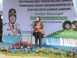 Walikota Eva Dwiana canangkan 23.500 Blopori  di Hari Konservasi Alam