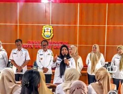 Eva Dwiana Melakukan Rakor Bersama Dinas Kesehatan