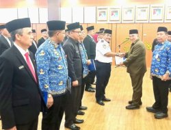 Bupati Tanggamus Lantik Dua Plt Kepala Dinas Serta Belasan Pejabat