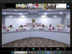 Pemprov Lampung Gelar Rakor Keamanan Pangan, Penanganan dan Pencegahan Keracunan Makanan Program MBG secara Virtual