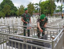 Ikuti Ziarah Rombongan HUT PEPABRI ke-66 Tahun 2025, Kasrem 043/Gatam: PEPABRI Provinsi Lampung Semakin Solid