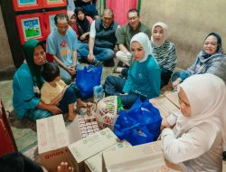 Wulan Mirza Kunjungi Bocah Penderita Gizi Buruk di Natar: “Kita Dampingi Sampai Sembuh”