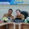 Pemprov Lampung Ikuti Rakor Pengendalian Inflasi Daerah Tahun 2025