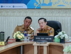Pemprov Lampung Ikuti Rakor Pengendalian Inflasi Daerah Tahun 2025