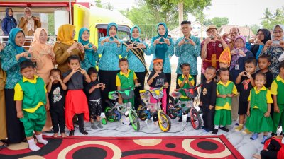 Pemprov Lampung Dorong Pemberdayaan Keluarga lewat Desa Tapis di Tulang Bawang