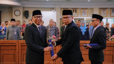 Kepala Bappeda dan Kepala BKD Baru Dilantik, Pemprov Lampung Dorong Tingkatkan Pelayanan dan Percepatan Kesejahteraan Masyarakat