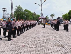 Polda Lampung Lakukan Pengamanan, Pertandingan Bhayangkara Presisi Lampung FC vs Persik Kediri