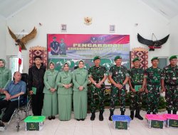 Kebersamaan dan  Loyalitas Jadi Pesan Danrem 043/Gatam di Kodim 0424/Tanggamus