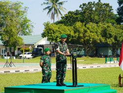 Penutupan Latkadertih Pencak Silat Militer Tersebar, Wujudkan Prajurit Korem 043/Gatam yang Tangguh dan Disiplin”