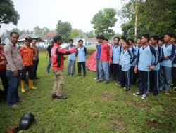 Jembatan Gantung Tampang Muda Mulai Terbentang, Gotong Royong Jadi Kekuatan Utama