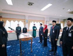 Pemprov Lampung Lantik 4 Pejabat Baru untuk Perkuat Birokrasi