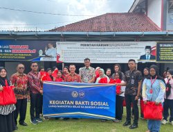 Lapas Narkotika Bandar Lampung Gelar Bakti Sosial, Salurkan Paket Sembako untuk Keluarga Warga Binaan