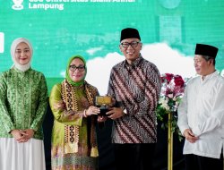 Gubernur dan Wakil Gubernur Lampung Hadiri Pelantikan Perangkat Pimpinan Muslimat NU Se-Lampung