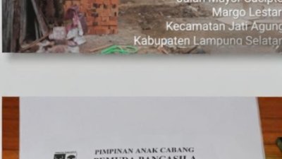Banyaknya Kejanggalan Pekerjaan SPAM di Lampung Selatan, Pemuda Pancasila Jati Agung “Somasi” Dinas PUPR.