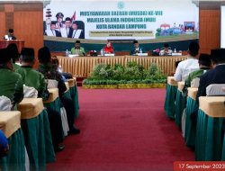 Walikota Eva Diana  Menghadiri Acara Pembukaan Musyawarah Daerah (MUSDA)  Ke –   VIII Oleh Majelis Ulama Indonesia (MUI) Kota Bandar Lampung