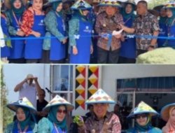 Bupati Tanggamus Hadiri undangan Peresmian dan panen raya “Munyai Mekhawan”.
