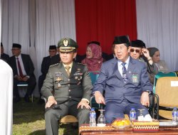Hadiri Upacara, Kasrem 043/Gatam : Jadikan Hari Kesaktian Pancasila Cermin Dalam Menjalani Kehidupan Berbangsa dan Bernegara