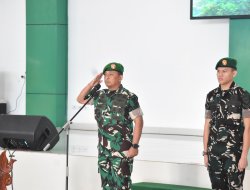 Pimpin Kenaikan Pangkat, Kasdam XXI/RI: Syukuri Anugerah dengan Meningkatkan Kualitas Pribadi Maupun Kinerja