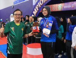 Lampung Ukir Prestasi, Tenis Meja Beregu Putri Raih Medali Perunggu Pornas Korpri 2025