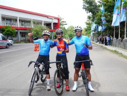 Tim Balap Sepeda Lampung Tunjukkan Performa Gemilang di Pornas Korpri XVII Palembang