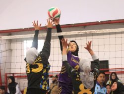 Tim Voli Putri Lampung Melaju ke Babak Delapan Besar Pornas Korpri XVII Palembang