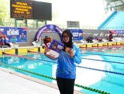 Lampung Kembali Raih Medali Perunggu dari Cabang Renang di Pornas Korpri XVII 2025