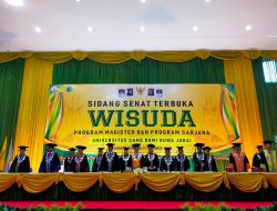 Universitas Saburai Wisuda 344 Lulusan, Rektor Sodirin: Ini Awal Pengabdian untuk Masyarakat dan Bangsa
