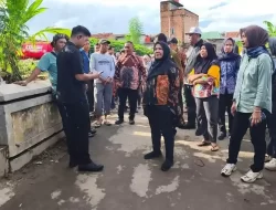 Wali Kota Eva Dwiana Tinjau Lokasi Banjir di Campang Raya