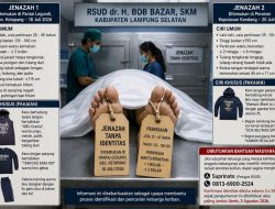 Dua Jenazah Misterius Tanpa Identitas Ditemukan di Perairan Lampung Selatan, RSUD Bob Bazar Minta Keluarga Segera Melapor