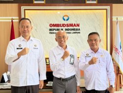 Tingkatkan Pelayanan Publik, Kalapas Narkotika Bandar Lampung Lakukan Audiensi dengan Ombudsman