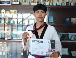 Siswa SMK Negeri 9 Bandar Lampung Raih Juara 3 Internasional di Kejuaraan Taekwondo Yogyakarta