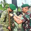 Pangdam XXI/Radin Inten Kunjungi Kodim 0424/Tanggamus dan Berikan Arahan kepada Prajurit dan Persit