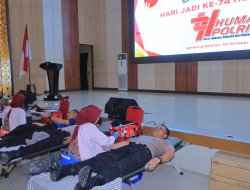 Polda Lampung Catat Rekor 1.072 Kantong Darah di HUT ke-74 Humas Polri: Bukti Nyata Polisi Humanis untuk Masyarakat