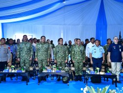 Pangdam XXI/Radin Intan Hadiri Panen Raya Kedelai Bersama Menteri Pertahanan RI