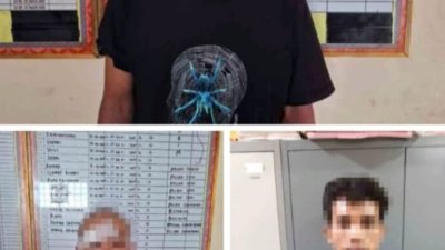 Warga dan Polisi Berhasil Amankan Pelaku Pencurian Kabel tower ( BTS ) di Rajabasa kalianda