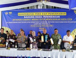 WUJUD SINERGI TNI–BEA CUKAI, PANGDAM XXI/RADIN INTEN HADIRI PEMUSNAHAN BARANG MILIK NEGARA