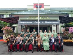 Danrem 043/Gatam Sambut Pangdam XXI/Radin Inten Dengan Hangat Dan Penuh Makna