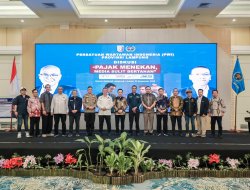 Sekdaprov Marindo Kurniawan Buka Diskusi Pajak yang Digelar Persatuan Wartawan Indonesia Lampung 2025: Tekankan Keseimbangan Kebijakan Pajak dan Ketahanan Media