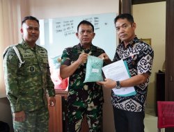 DANDIM 0411/KM SERAHKAN 194.631 BUTIR EKSTASI HASIL TEMUAN PRAJURIT KODAM XXI/RI KEPADA POLDA LAMPUNG