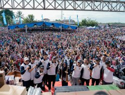 Gubernur Lampung Mirza Semarakkan Jalan Sehat HUT ke-17 Kabupaten Mesuji